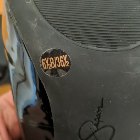 NWOT Jessica Simpson platform peep toe heel - Picture 7 of 8